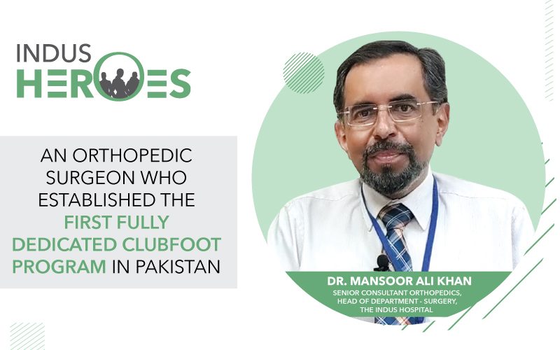OUR FACULTY, OUR HERO: DR. MANSOOR ALI KHAN