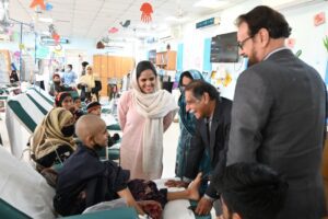 Mir Jan Muhammad Khan Jamali, Acting Governor of Balochistan, Visits Indus Hospital & Health Network, Karachi