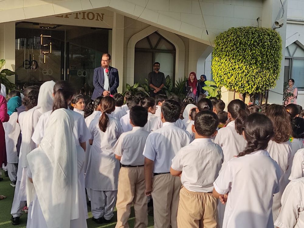 Indus Hospital & Health Network Partners with Education Bay School 1